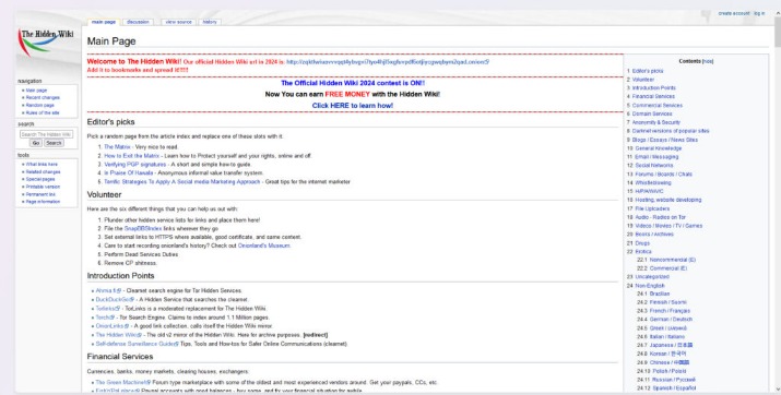 deep web directory onion